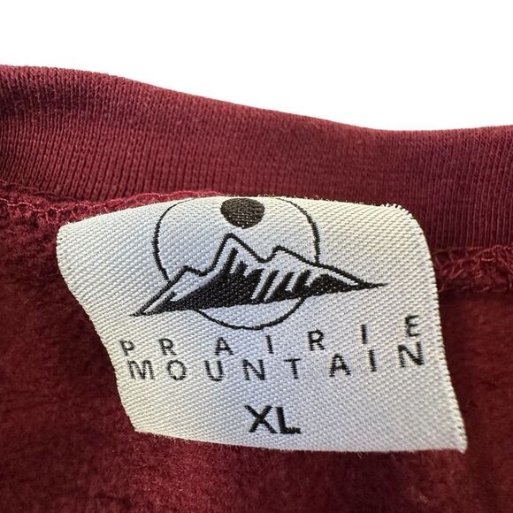 Sequoia National Forest Burgundy Crewneck Sweatshirt, Unisex XL - Picture 4 of 9